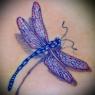 Значение стрекозы в искусстве татуировки